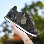 Damen Sportliche Sneakers mit Camouflage-Muster und dämpfender Sohle