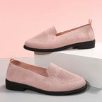 Damen luftige Slip-On Sneakers mit atmungsaktivem Netzmaterial R&B