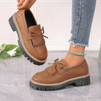 Damen Mokassins mit modischem Fransen-Design und bequemer Sohle R&B
