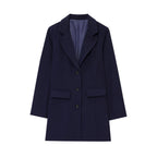 Damen eleganter Blazer mit tailliertem Schnitt R&B