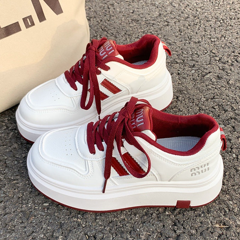 Damen Chunky Sneaker mit hochgradiger Dämpfung und atmungsaktiver Oberflächenstruktur R&B