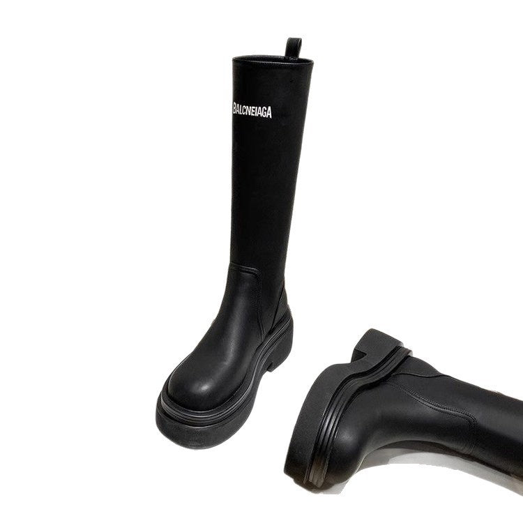 Damen Strapazierfähige und modische Stiefel mit hohem Schaft R&B