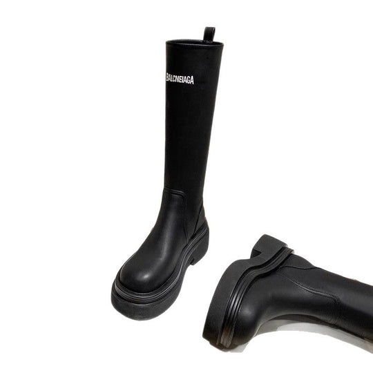 Damen Strapazierfähige und modische Stiefel mit hohem Schaft R&B