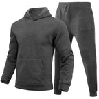 Damen Sportliches Hoodie- und Jogginghose-Set aus hochwertigem Baumwollmix
