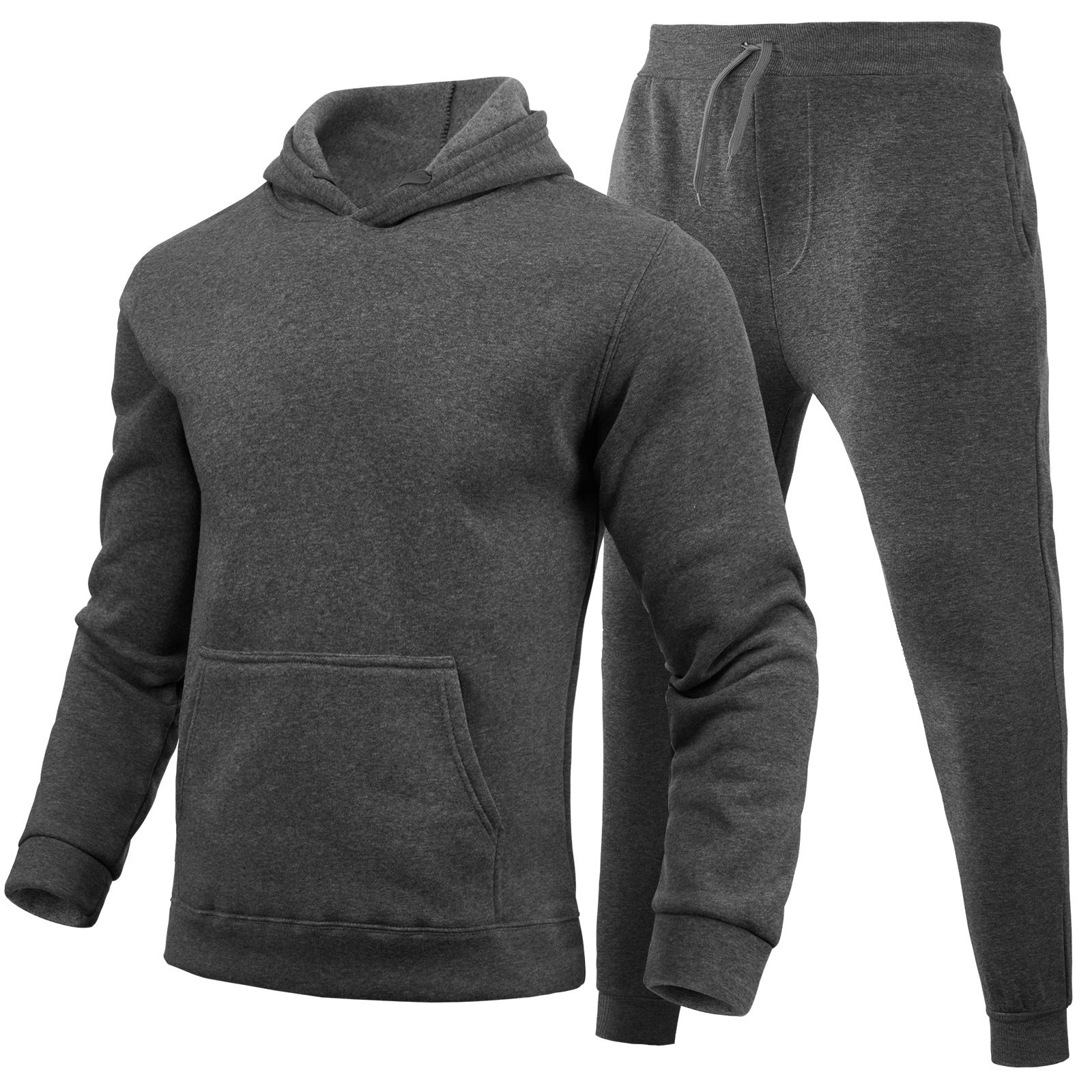 Damen Sportliches Hoodie- und Jogginghose-Set aus hochwertigem Baumwollmix