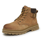 Damen Robuste Schnürboots mit rutschfester Profilsohle und hochwertigem Obermaterial