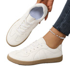 Damen Sneakers mit klassischer Schnürung und rutschfester Sohle R&B