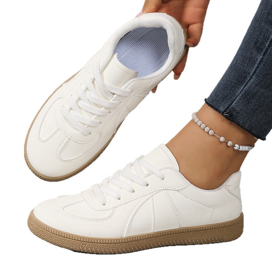 Damen Sneakers mit klassischer Schnürung und rutschfester Sohle R&B