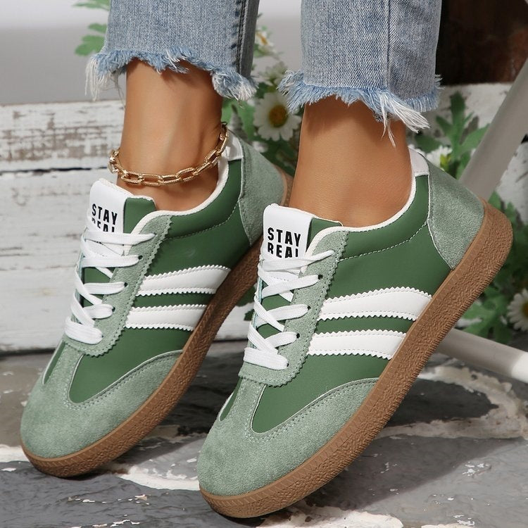 Damen Sportliche Retro Sneakers R&B