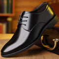 Herren Elegante Lederschnürschuhe mit rutschfester Sohle und komfortablem Innenfutter R&B