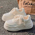 Damen Trendige Plateau-Sneaker mit atmungsaktivem Obermaterial R&B