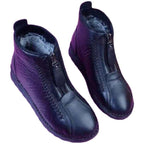 Damen Stiefeletten mit praktischem Reißverschluss und bequemer Innenausstattung R&B