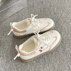 Damen Trendige Sneakers mit sportlich-elegantem Design und bequemer Sohle