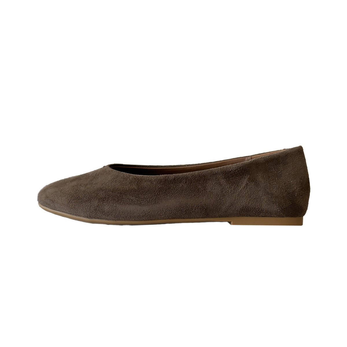 Damen Komfortable Ballerinas aus hochwertigem Wildleder