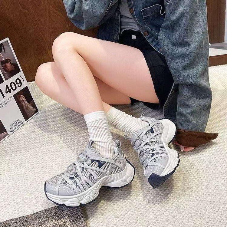 Damen Sportliche Sneakers mit innovativem Sohlenprofil und atmungsaktivem Obermaterial R&B