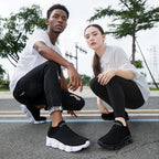 Damen Strick-Sneaker mit flexiblem Schaft und optimierter Dämpfung