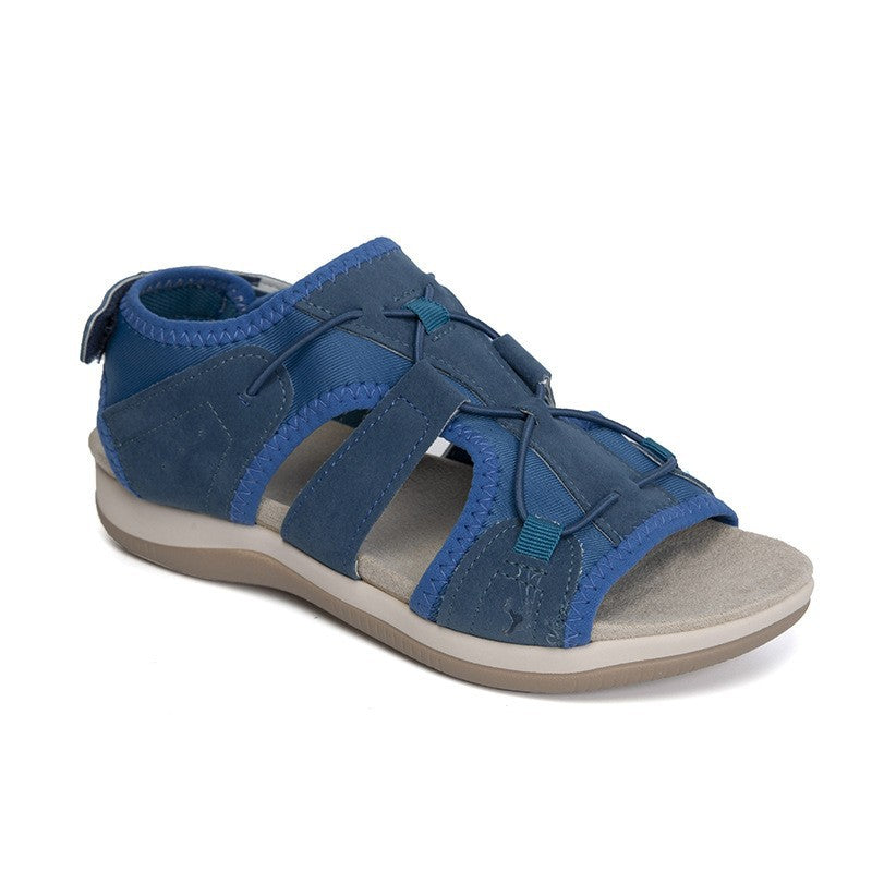 Damen komfortable Freizeitsandalen mit verstellbaren Riemen R&B