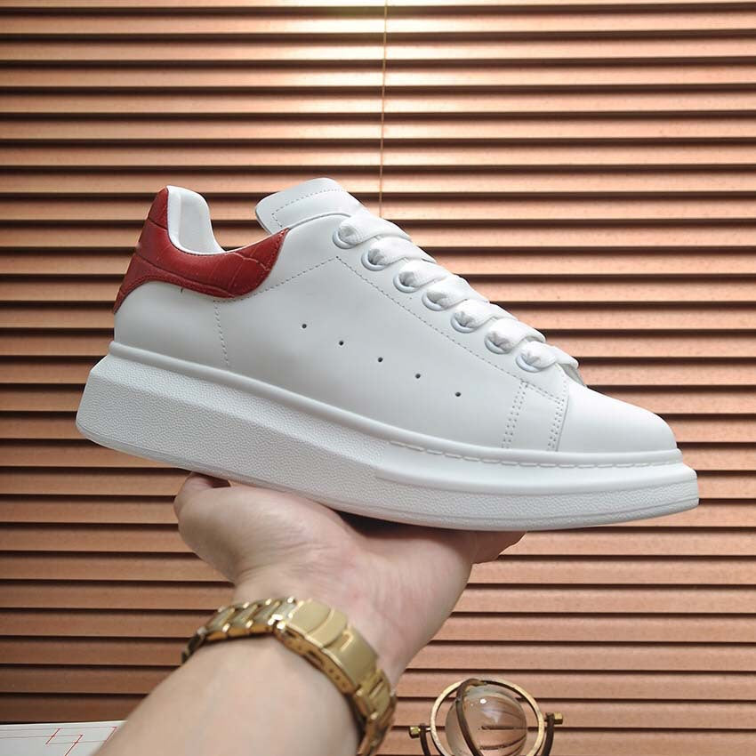 Damen Sportliche Sneakers mit modischer Lederspitze und gepolsterter Sohle R&B