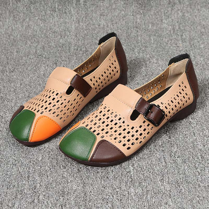 Luftige Damensandalen mit Schnalle – Zoë R&B
