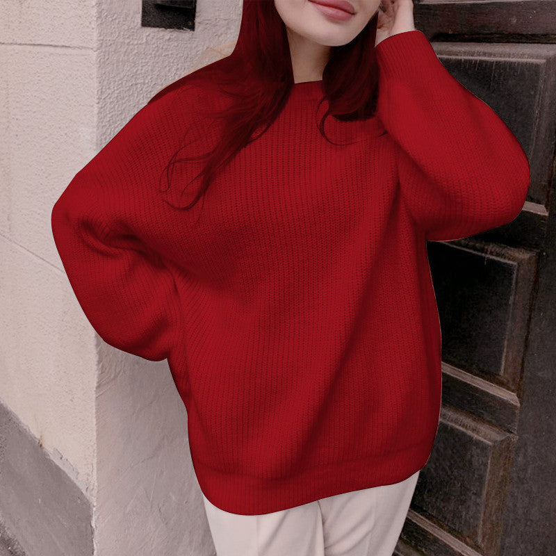 Damen Oversized Pullover aus hochwertigem Strick R&B