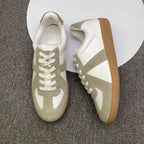 Damen Lässige Sneaker mit oberflächlichem Wildleder und atmungsaktivem Obermaterial