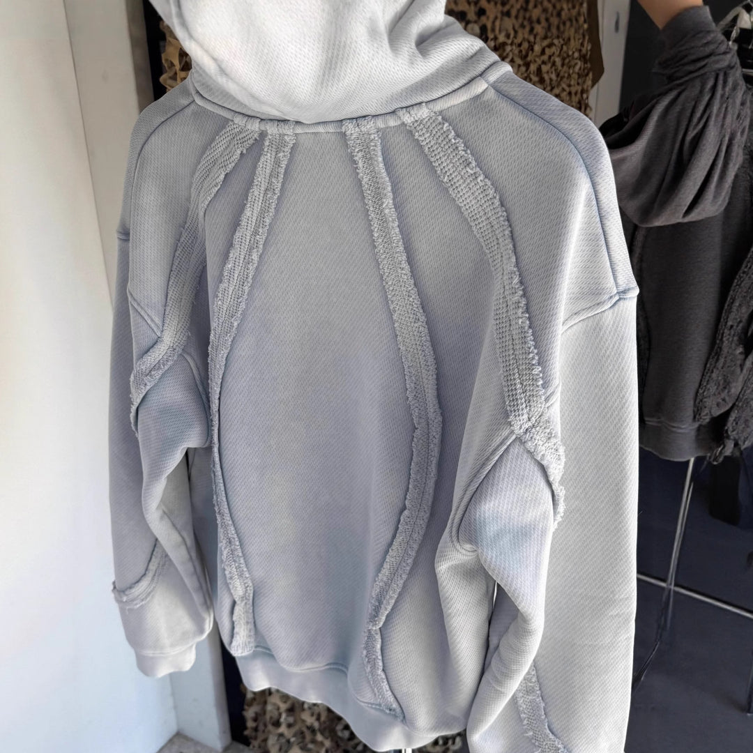 Herren Urbaner Kapuzenpullover aus strukturiertem Material R&B