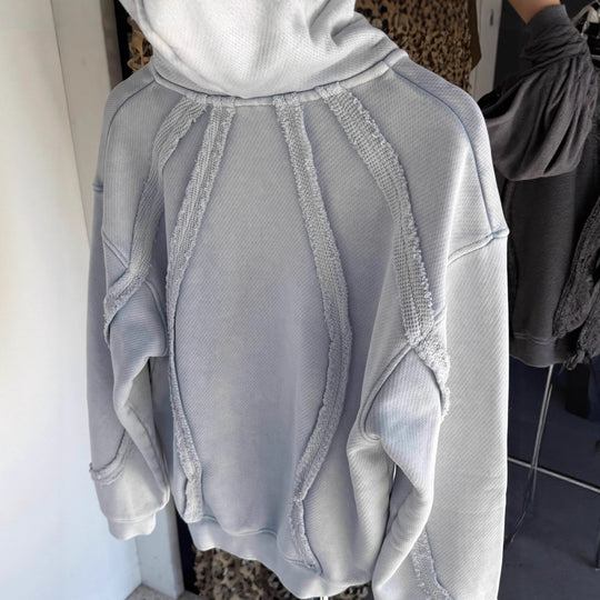 Herren Urbaner Kapuzenpullover aus strukturiertem Material R&B