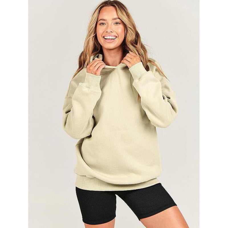 Damen bequeme Kapuzen-Sweatshirt R&B