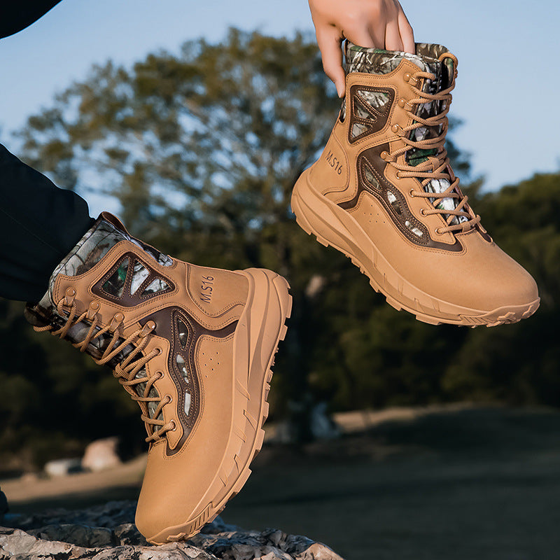 Damen Hochwertige Outdoor-Stiefel mit wasserdichtem Material und rutschfester Sohle