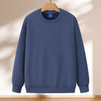 Damen lässiges Sweatshirt mit breiten Schultern und weichem Innenfutter