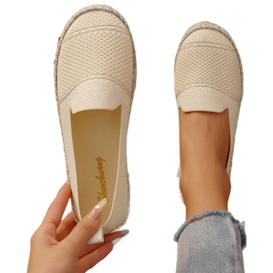 Damen Espadrilles mit atmungsaktivem Netzdesign und flexibler Sohle R&B