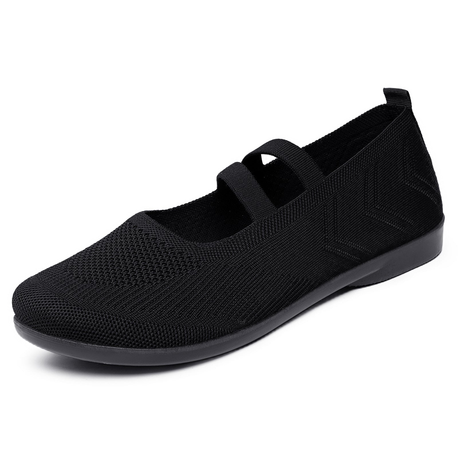 Damen Komfortable Ballerinas mit elastischen Riemen R&B