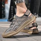 Damen Atmungsaktive Outdoor-Sandalen mit elastischem Schnürsystem R&B