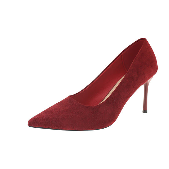 Damen spitze High Heels R&B