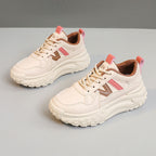 Damen Chunky Sneakers mit dämpfender Laufsohle und atmungsaktivem Obermaterial R&B
