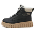 Damen Winterliche Schnürboots mit flauschigem Innenfutter und stabiler Profilsohle R&B