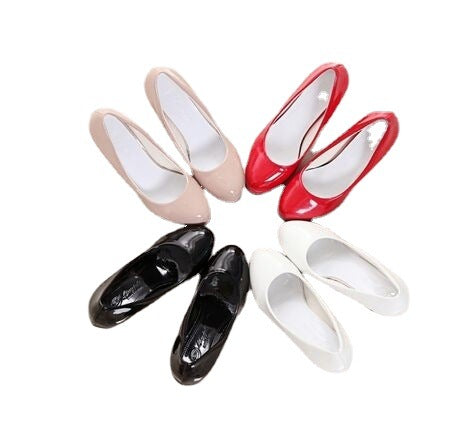 Damen Elegante Pumps mit hohem Blockabsatz und geschlossener Vorderkappe R&B