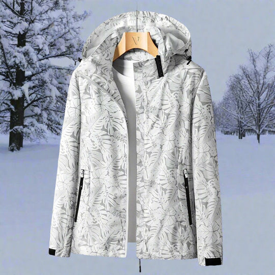 R&B | Regenjacke - Leichtes Material - Kapuze & Reißverschluss - Verstellbare Bündchen