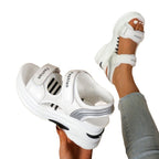 Damen Sportliche Sandalen mit gepolstertem Fersenriemen R&B