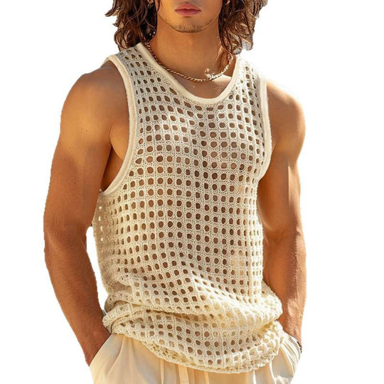 Herren Mesh Sporttanktop R&B