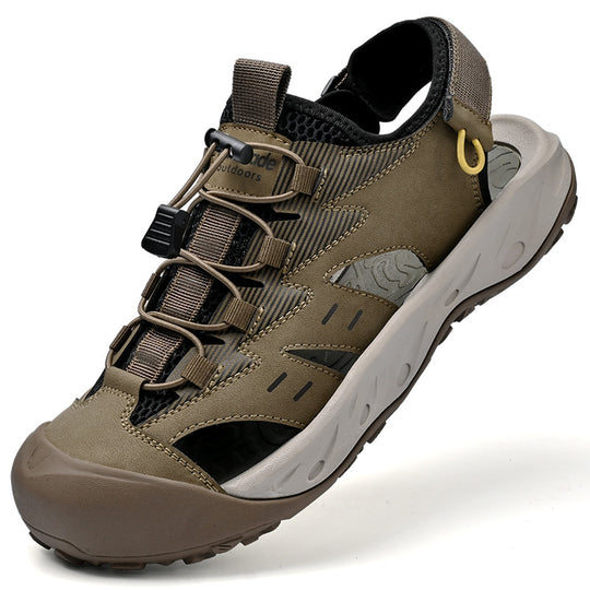 Damen Outdoor-Sandalen mit anpassbarem Schnellschnürsystem von R&B