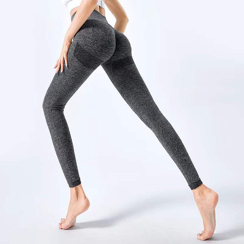 Damen Hochwertige Sportleggings mit hohem Bund und elastischem Material R&B