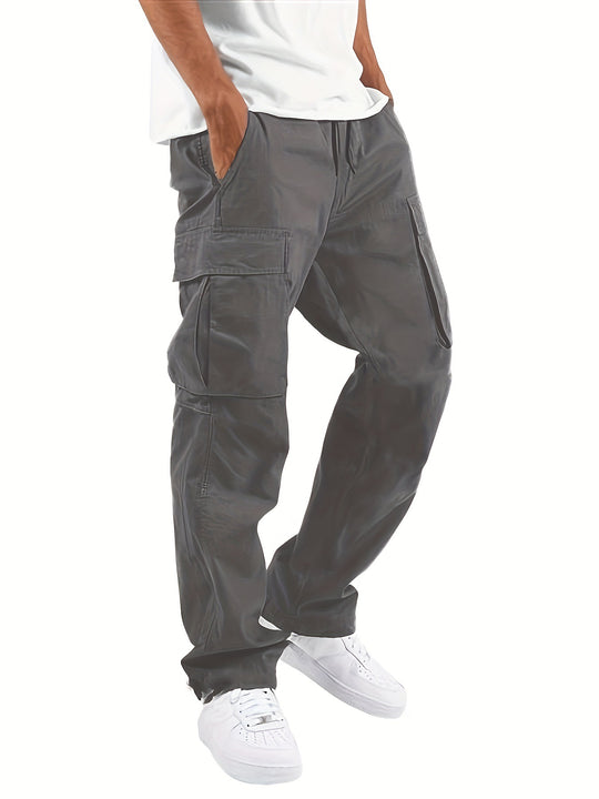 Herren Cargo-Hose mit multifunktionalen Taschen und entspannter Passform R&B