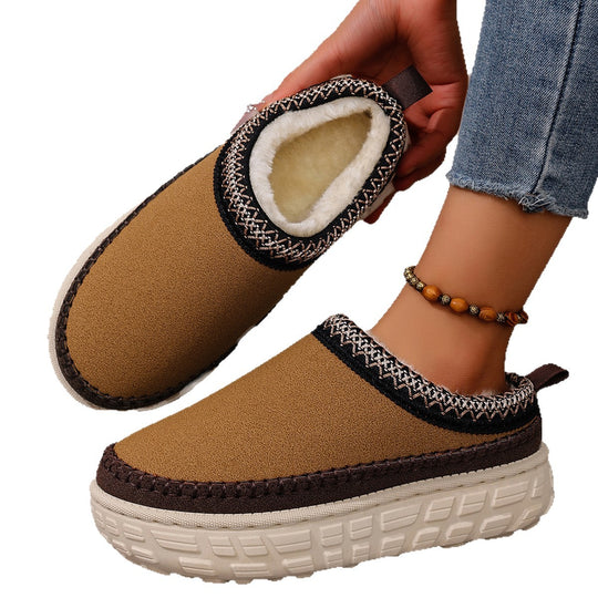 Damen bequeme Slip-On Clogs mit modischem Design und hochwertiger Sohle R&B