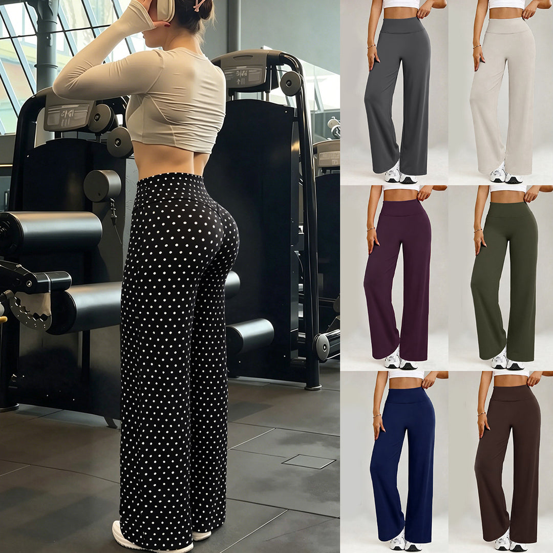 Damen Sportliche Hochbund-Hose R&B
