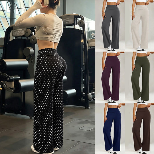 Damen Sportliche Hochbund-Hose R&B