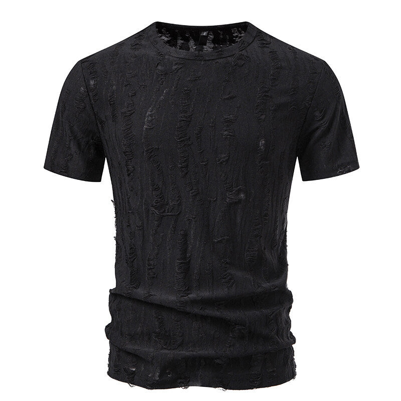 Herren T-Shirt mit strukturiertem Vintage-Design R&B