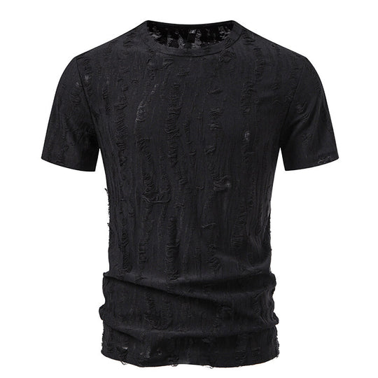 Herren T-Shirt mit strukturiertem Vintage-Design R&B
