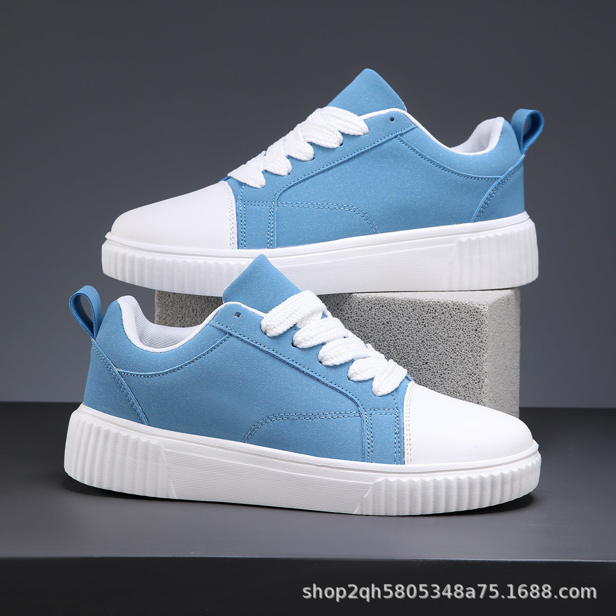 Damen Fashion Sneakers mit atmungsaktivem Obermaterial und rutschfester Sohle