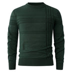 Herren feiner Strickpullover mit strukturiertem Design R&B